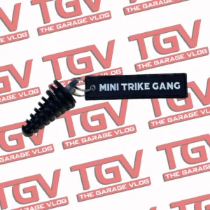 TGV Mini-Trike Exhaust Plug with Key Tag FREE SHIPPING!