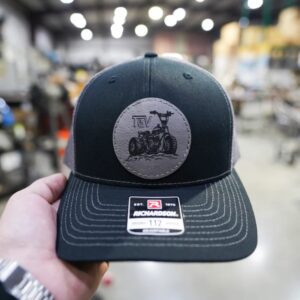 TGV Leather Patch Snap Back Hat